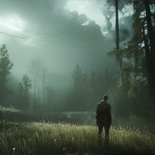 La Tristesse: 3D Render of Sadness