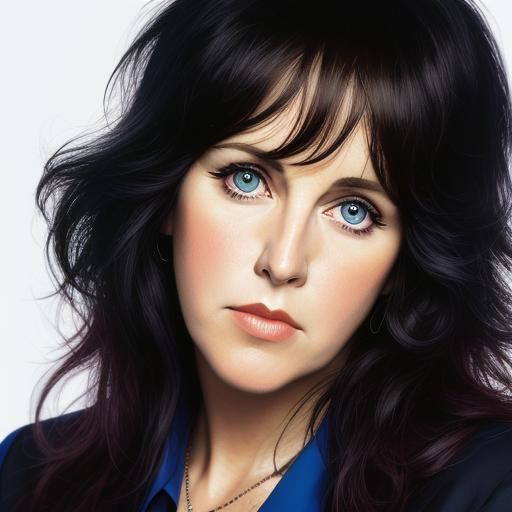 Striking Close-Up Portrait in Professional Photography Style