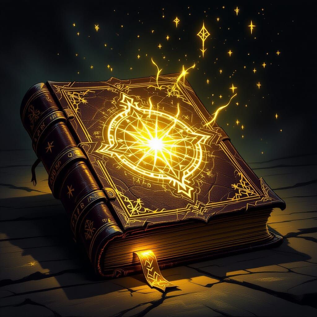 Mystical Grimoire of Arcane Energy