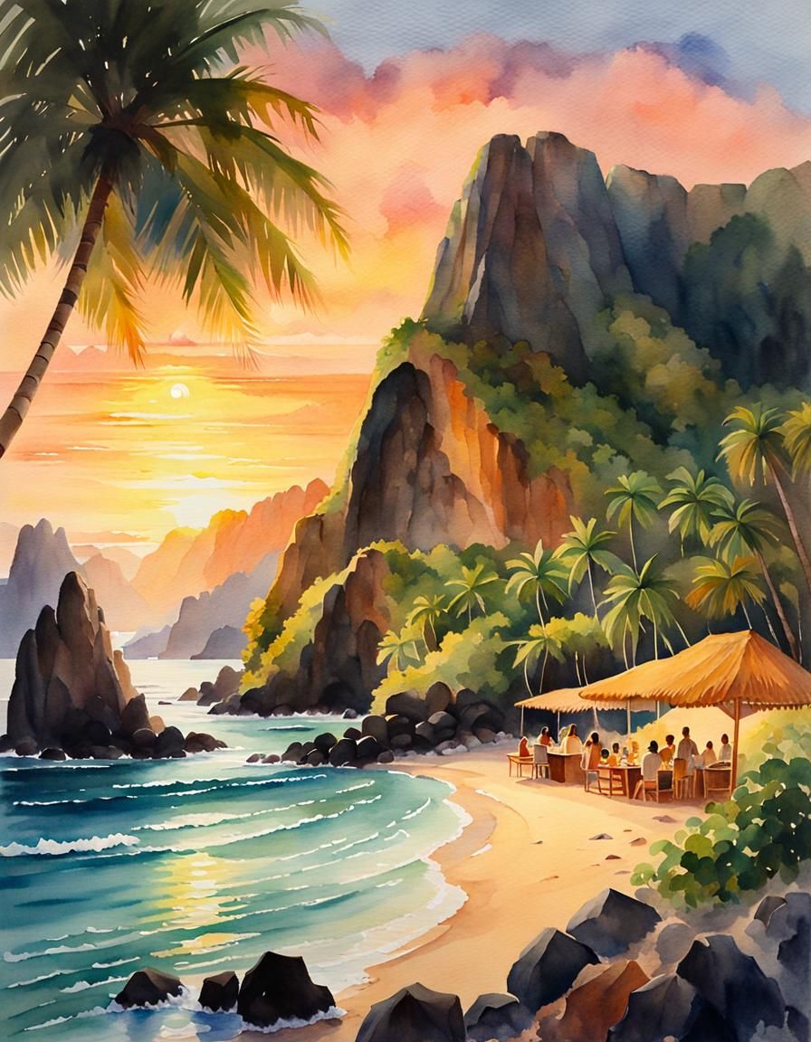 Polynesian Sunset 09