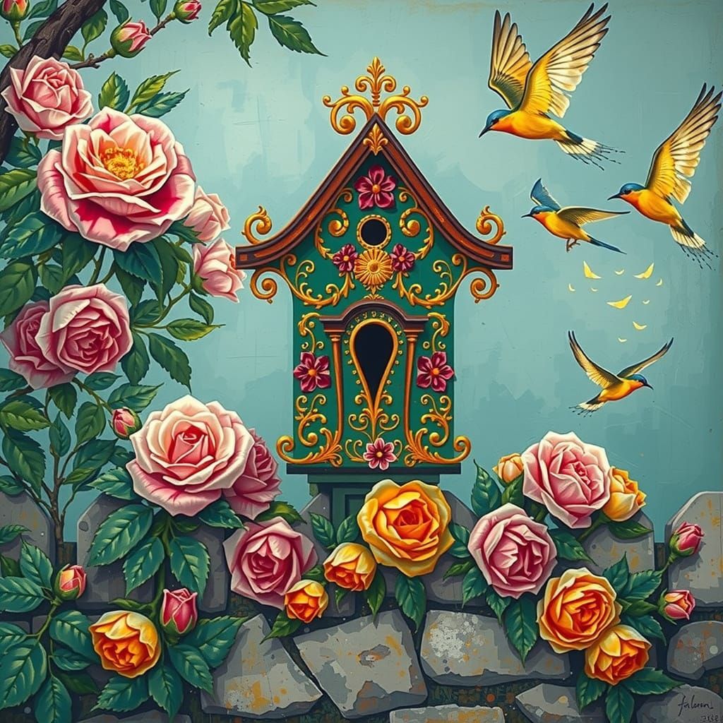 Baroque Birdhouse