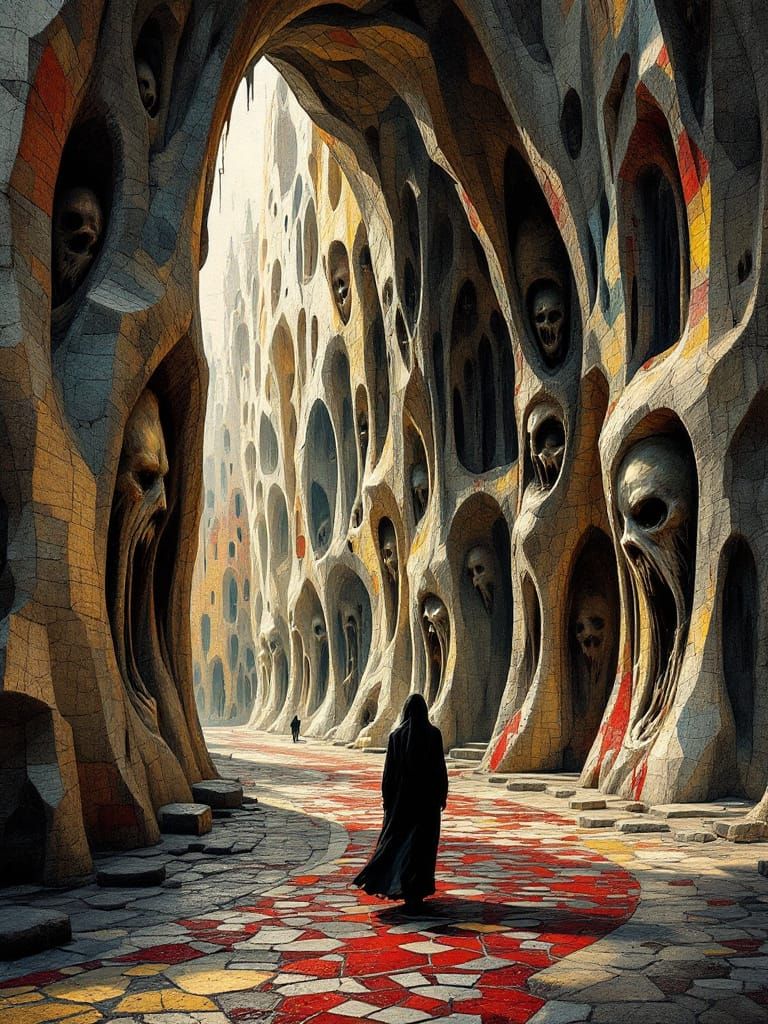 Catalan Modernist Architecture in Cubist Style