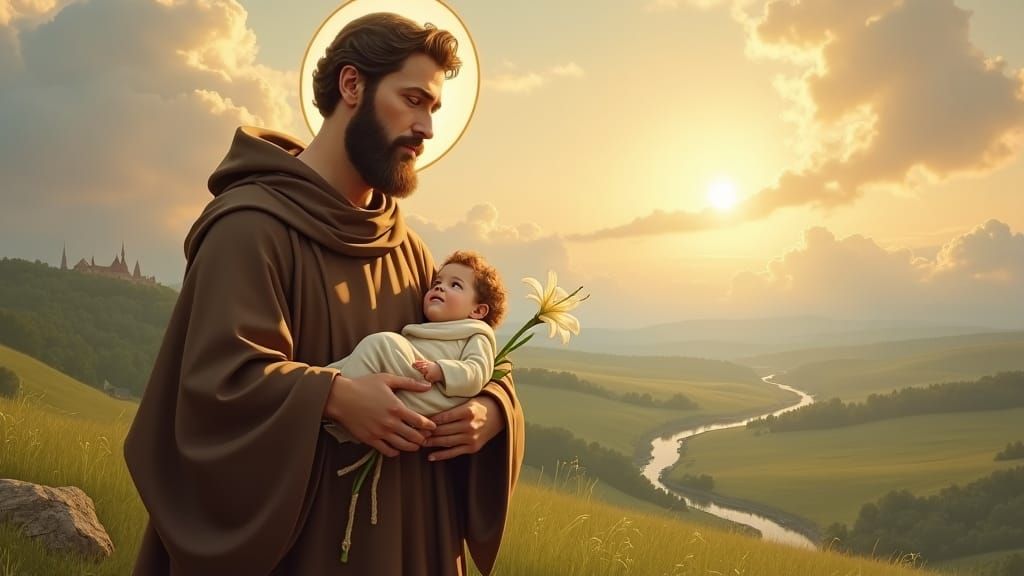 Saint Anthony of Padua with Christ Child