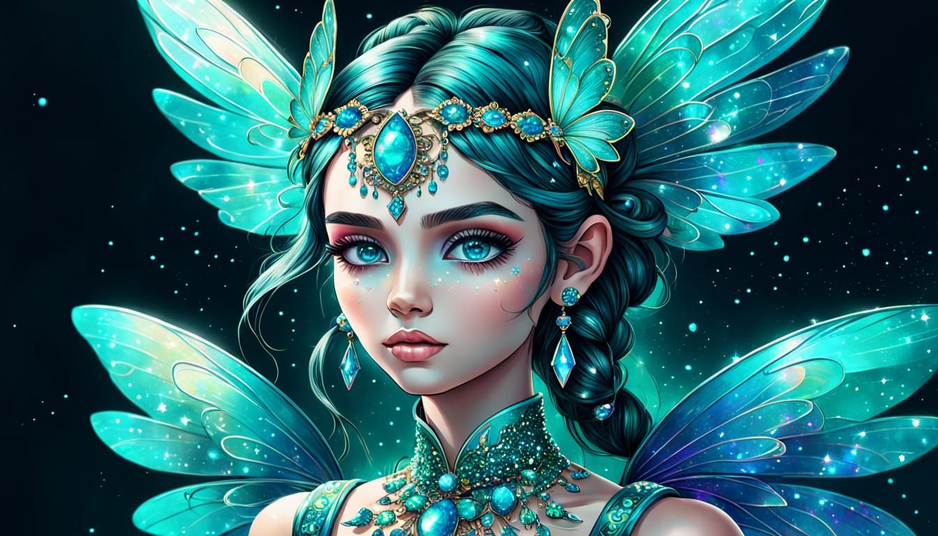 Turquoise fairy