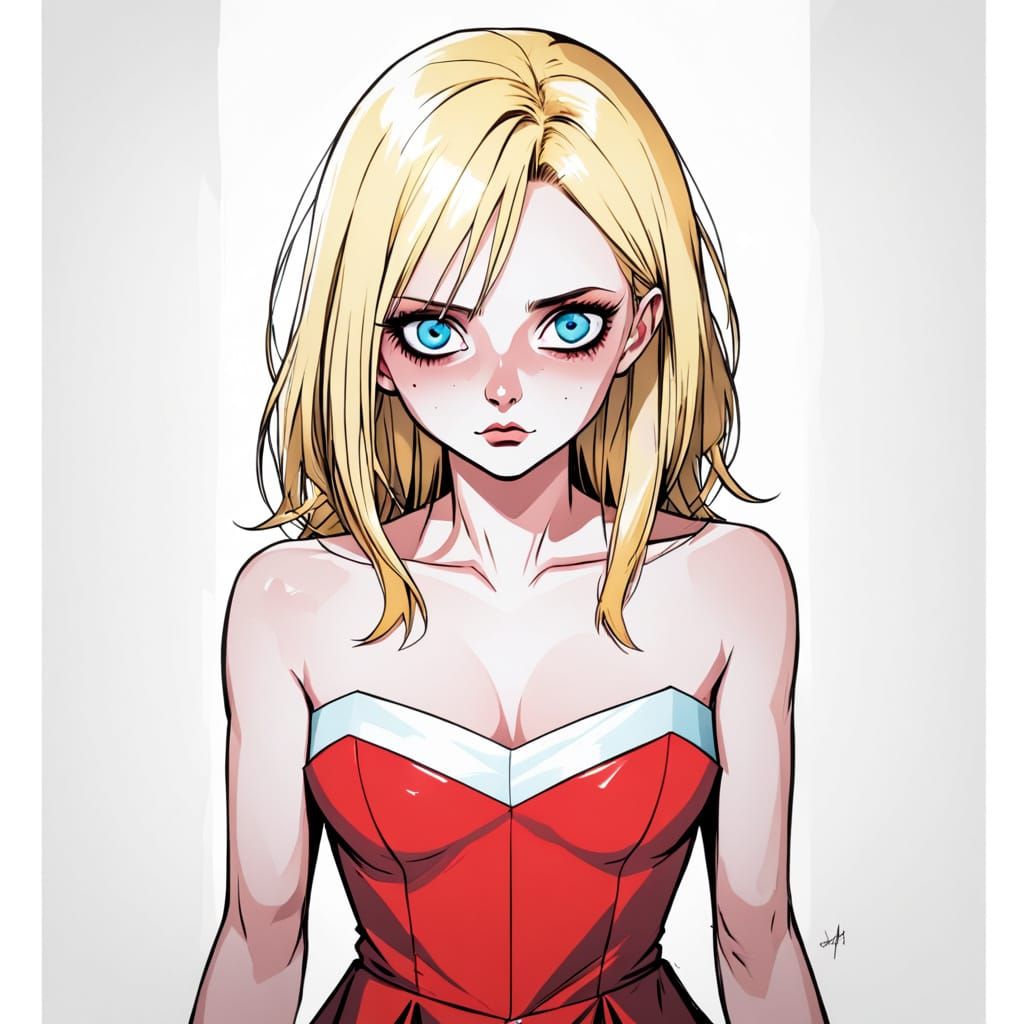 Abigail Breslin as Horror Comic Book Character