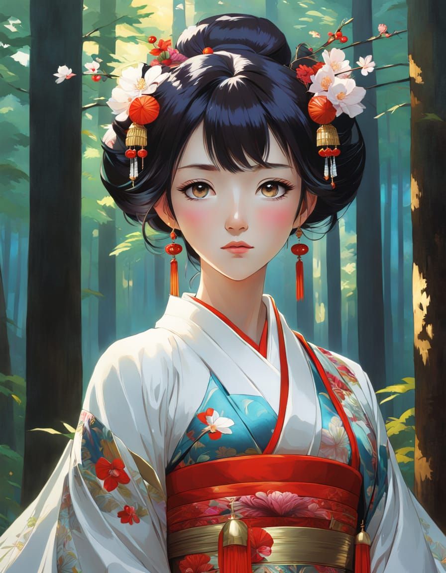 Forest geisha