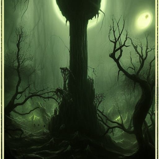 Eerie Eyes in the Dark, Lovecraftian Horror