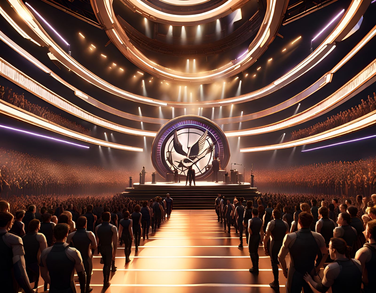 Sci-Fi Award Show Stage in Unreal Engine