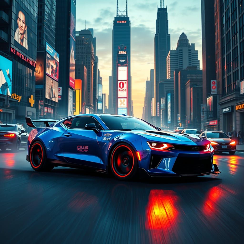 drifting  2024 Chevrolet Camaro