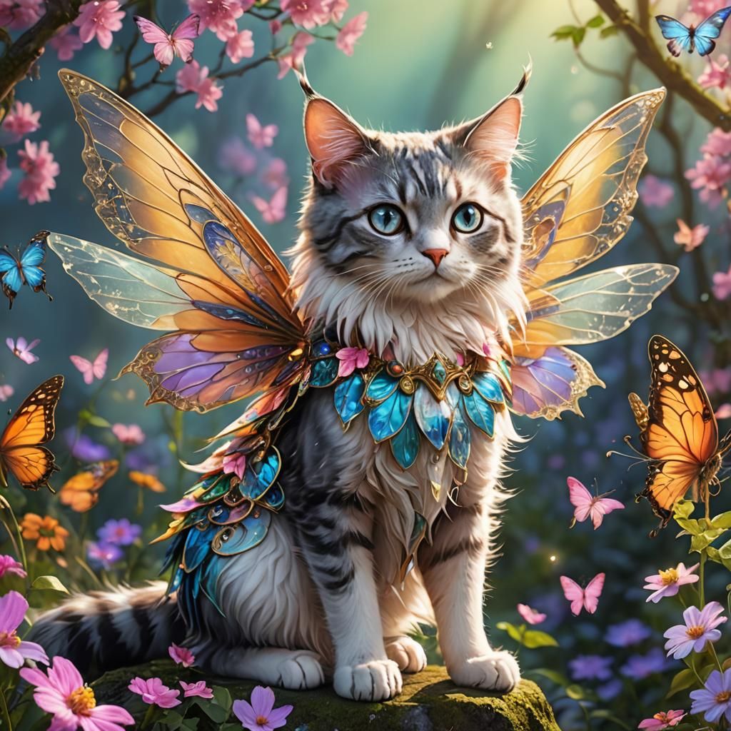 fairy cat.