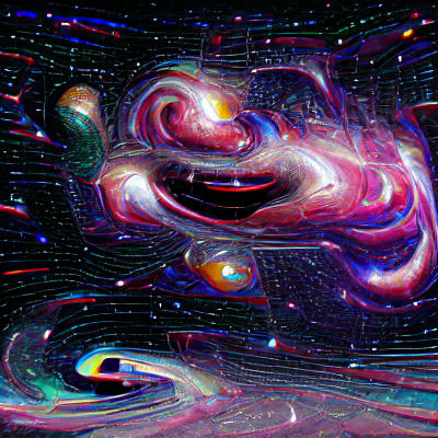 AI Generated Image From a Blank Prompt