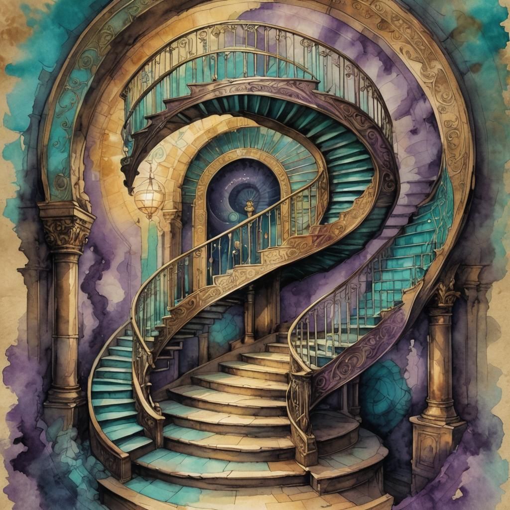 Spiritual Spiral Stairs 3