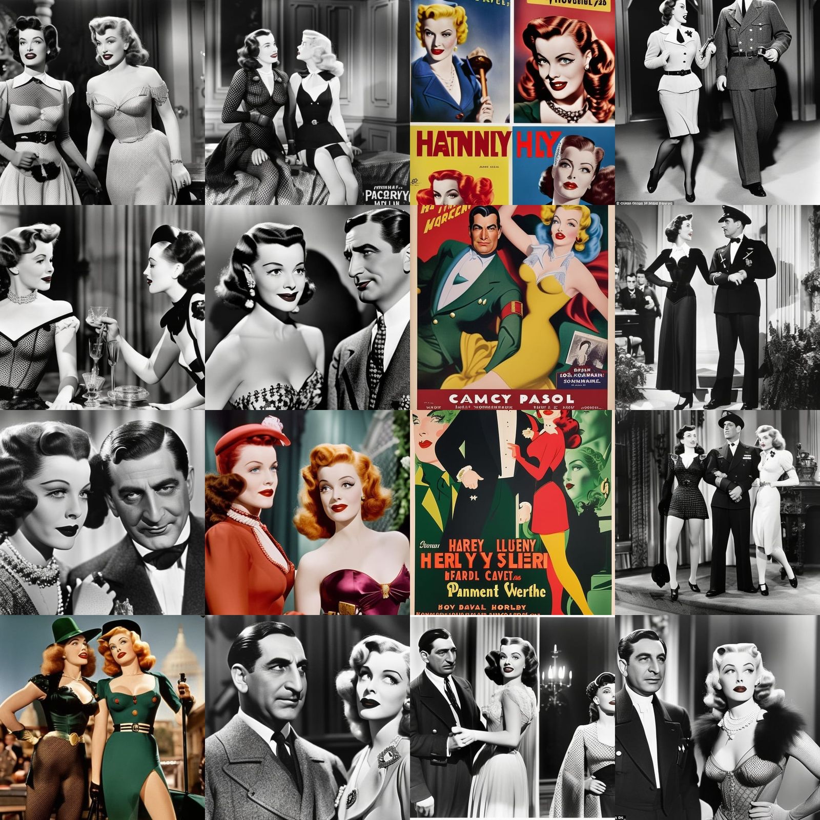 Harley and Ivy: An Old Hollywood Romantic Comedy