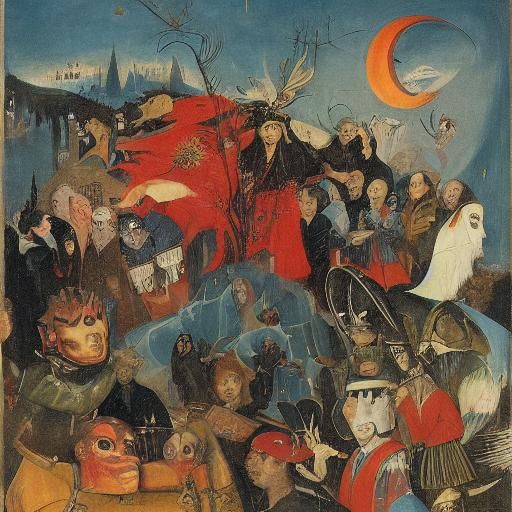 Vampires and Creatures in Renaissance Style