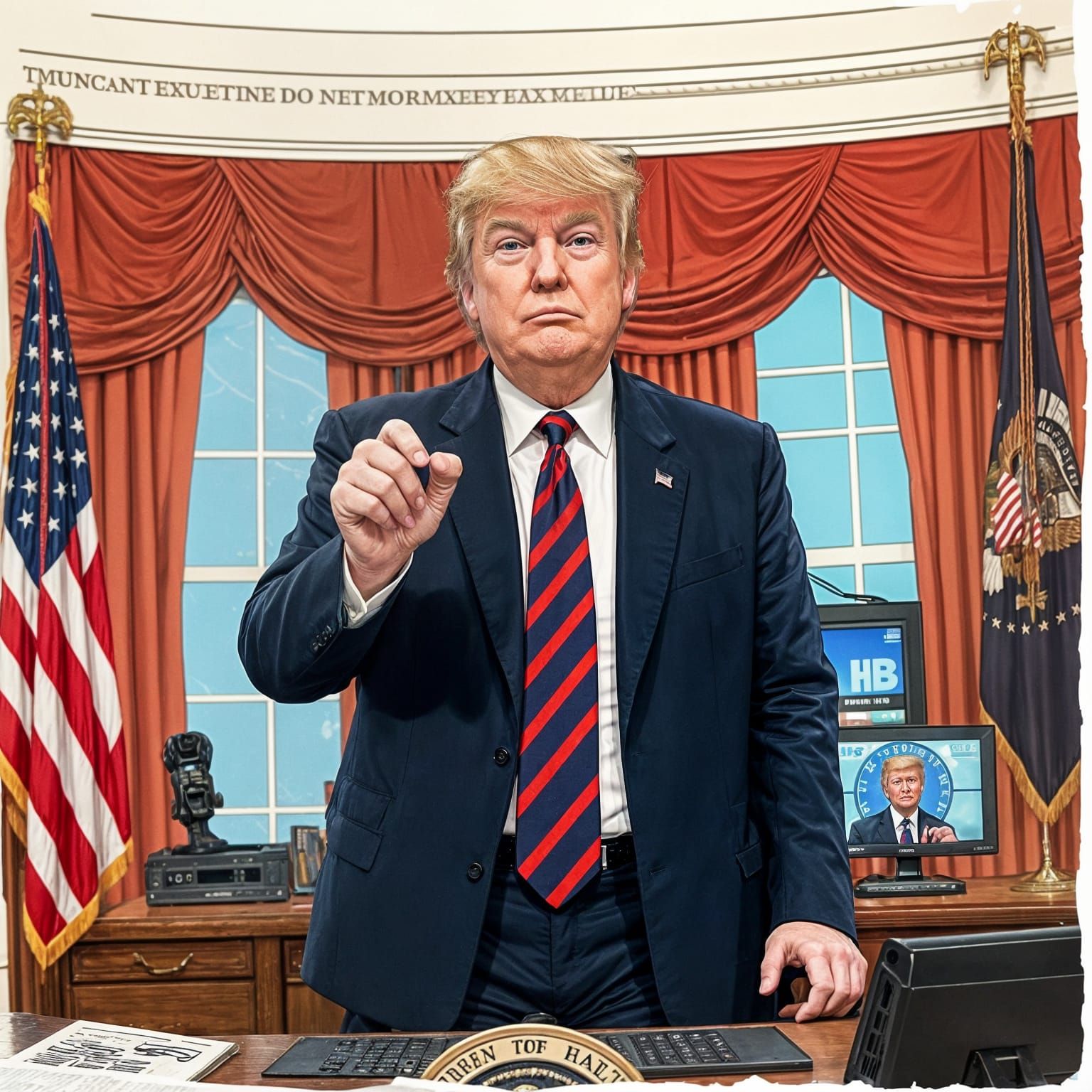 Authoritarian Leader Censors Free Press in America