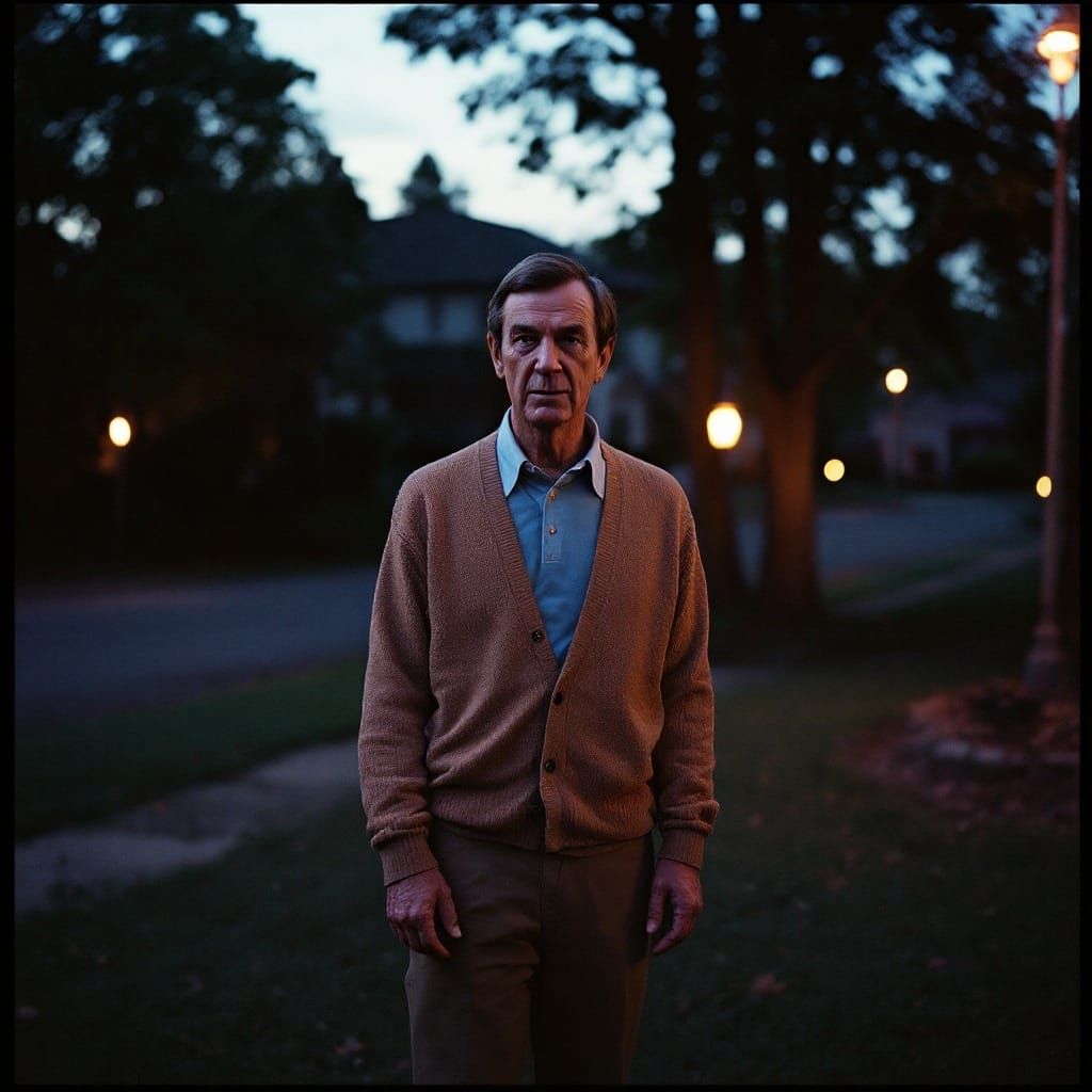 Unsettling Neighbor in a Suburban Nightmare