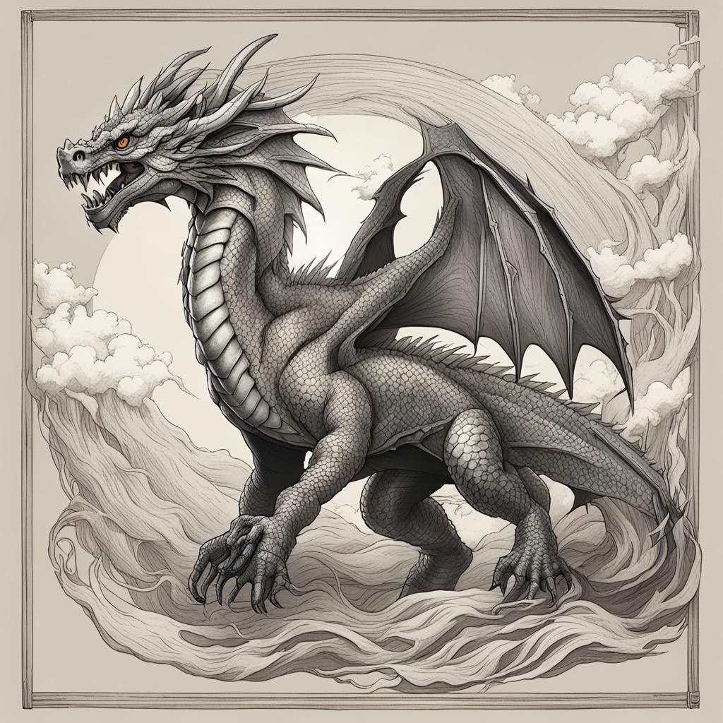 Whimsical Unidragon AI Interpretation