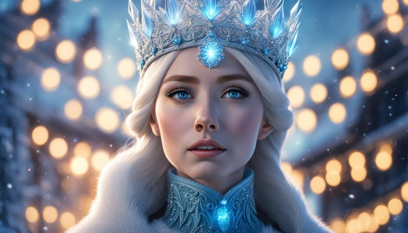 Ice queen from Moomin 4