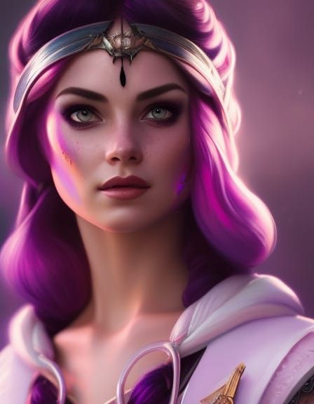 Tattooed Barmaid Snow White with Magic