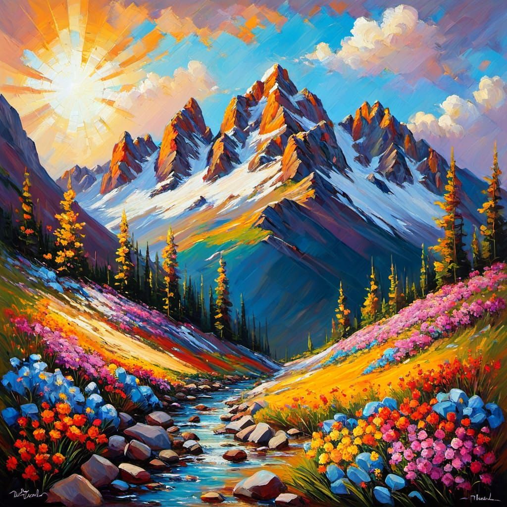 Gigantic and warm beauty