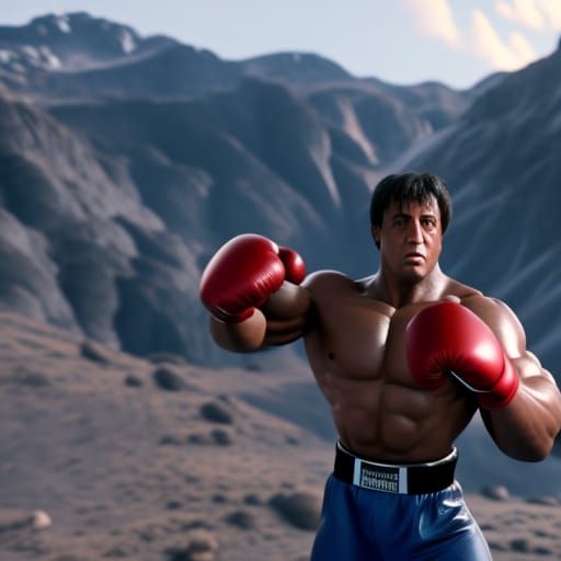 Rocky Balboa Landscaping on Rocky Mountains in Unreal Engine