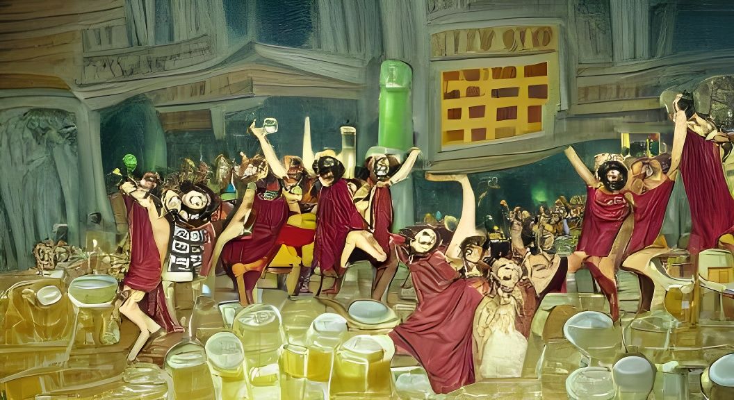 Ancient Hebrews and Romans Party
