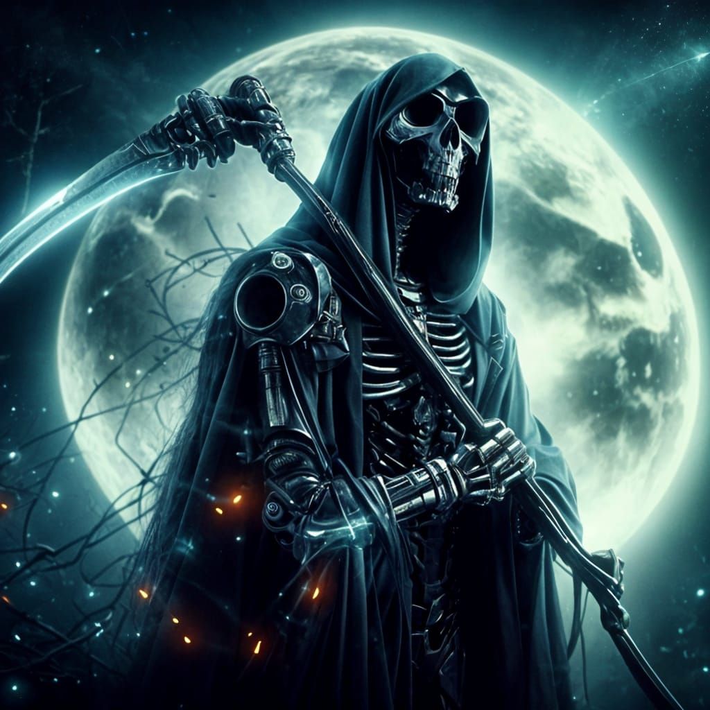 Cyborg Grim Reaper