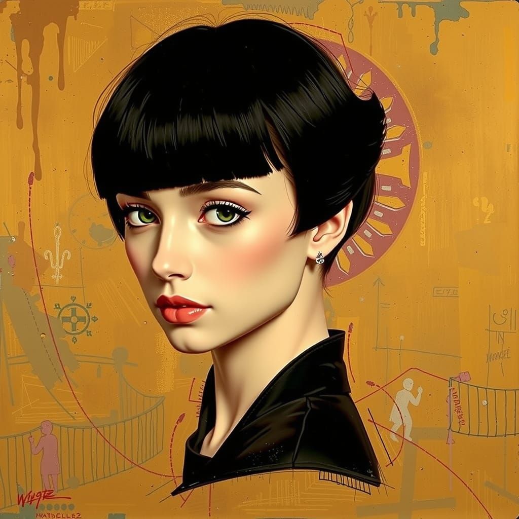 Hyperrealistic Sculpture in Vivid Colors