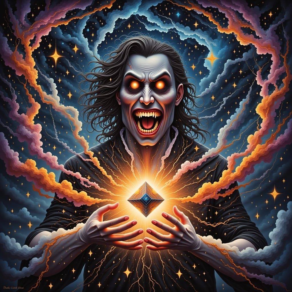 Sinister Super Villain Rips Reality with Cosmic Cube