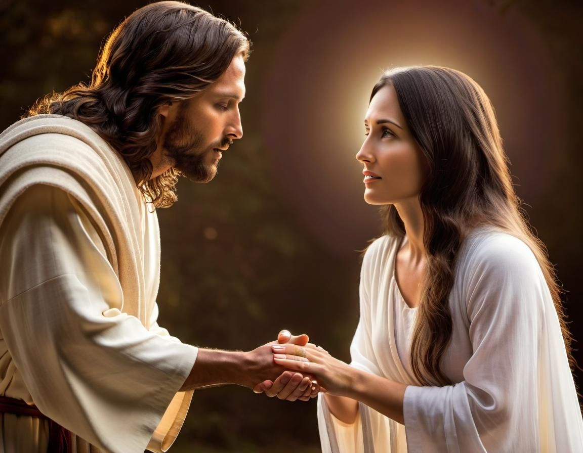 Jesus Shows Compassion to a Woman