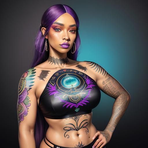 Dystopian Dream: Faerie Cowboy Couple in Gouache