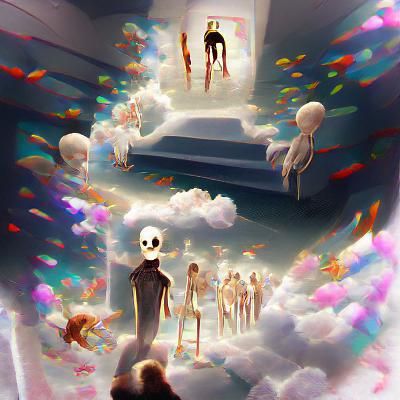 Ethereal Afterlife: A Mysterious Journey