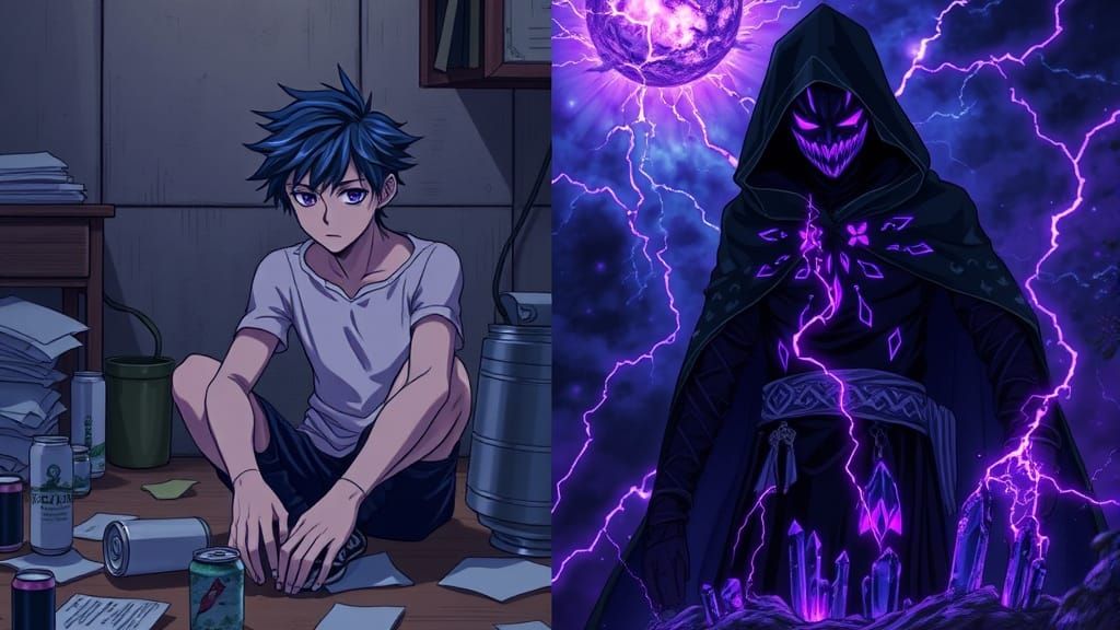 Anime Character: From Despair to Dark Mage