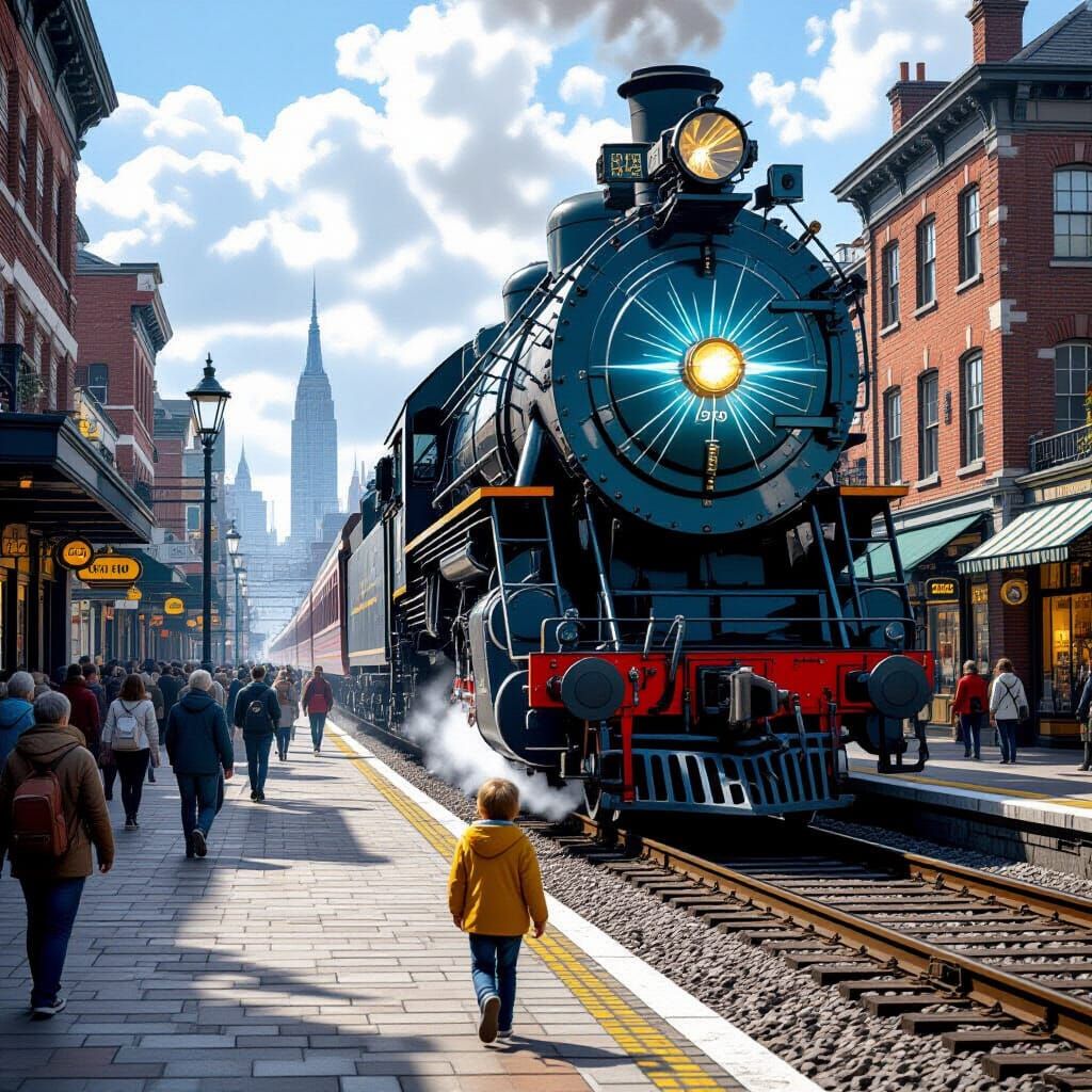 Alternate Timeline Depicts Divergent Reality