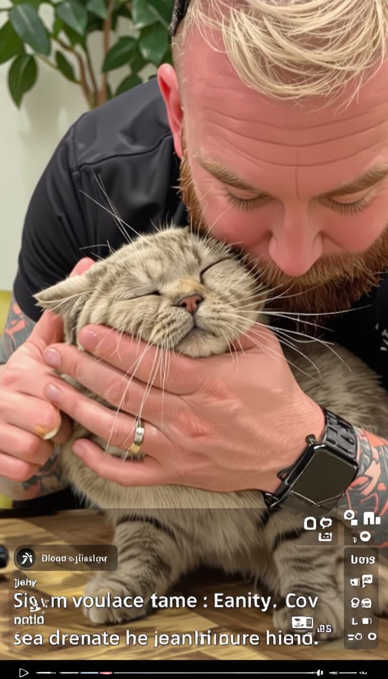 Chiropractor Cracks Neck of Unimpressed British Shorthair Ca...