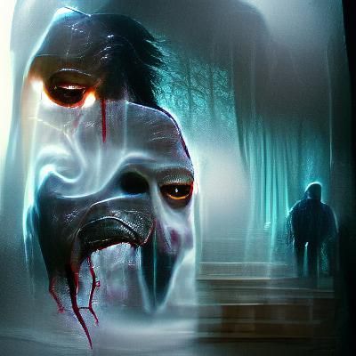 Sinister Ghostface Slasher Movie Art