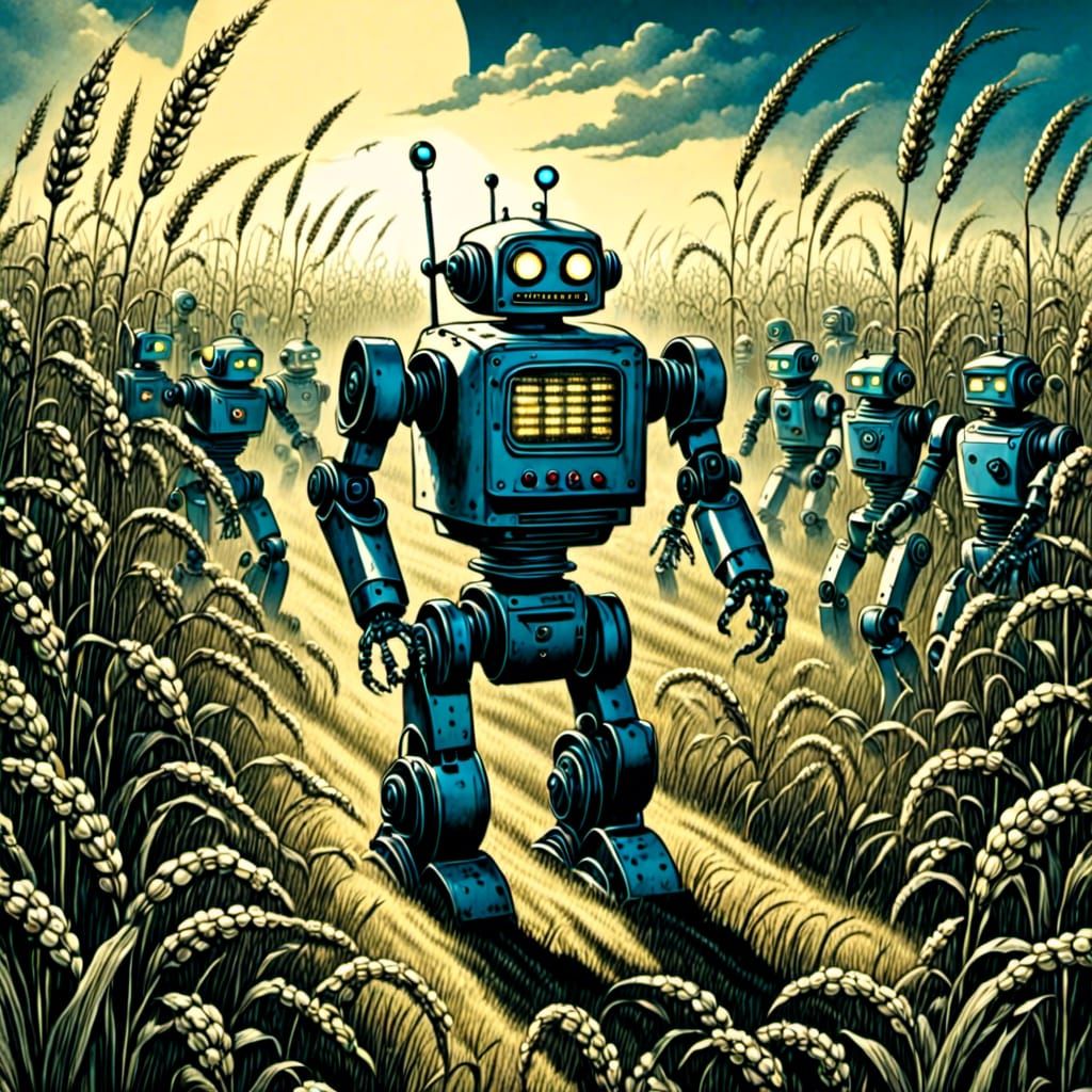 Robots Invade The Farm