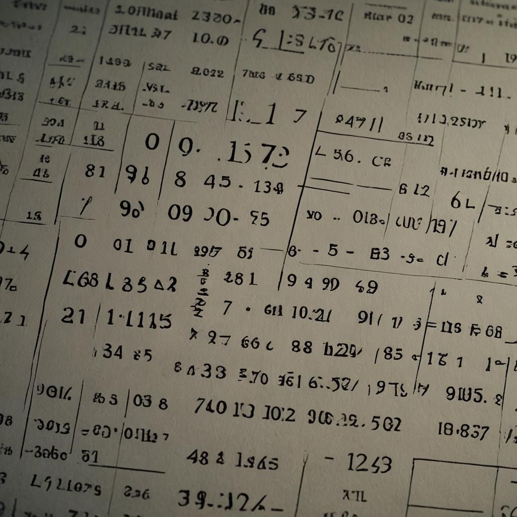 Dramatic Cinematic Still of Abstract Mathematics