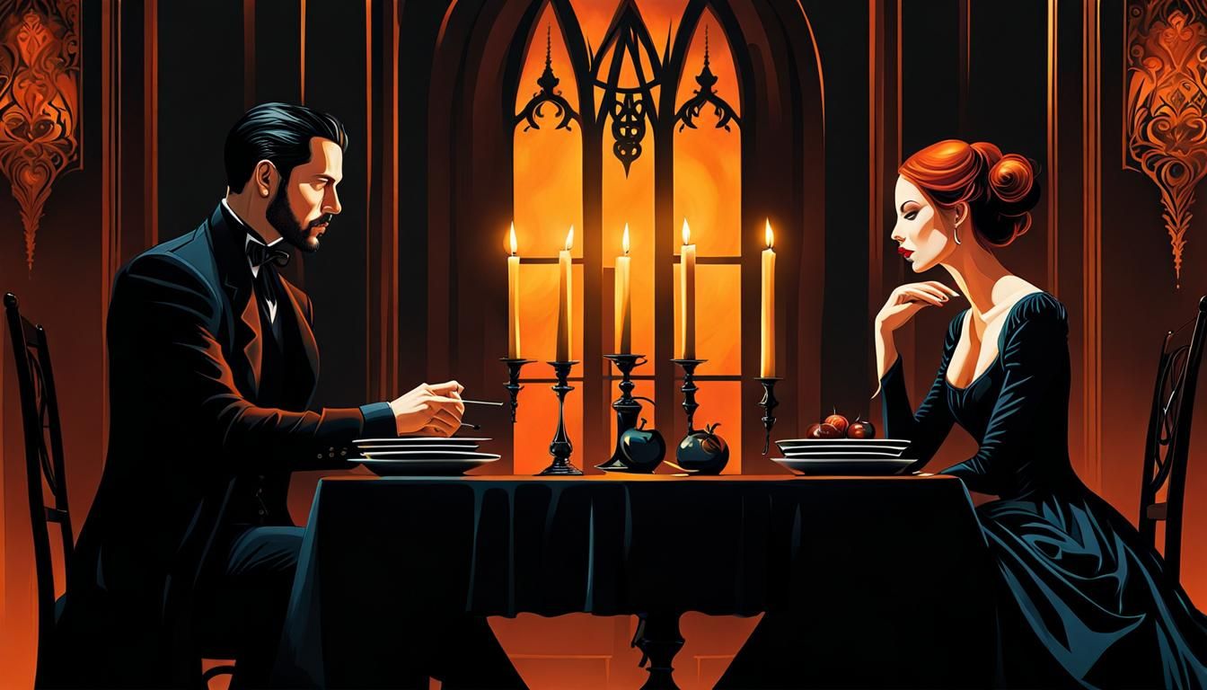gothic dinner date