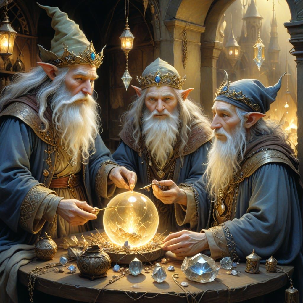 Enchanting Fluffaks Merchants Selling Magical Items