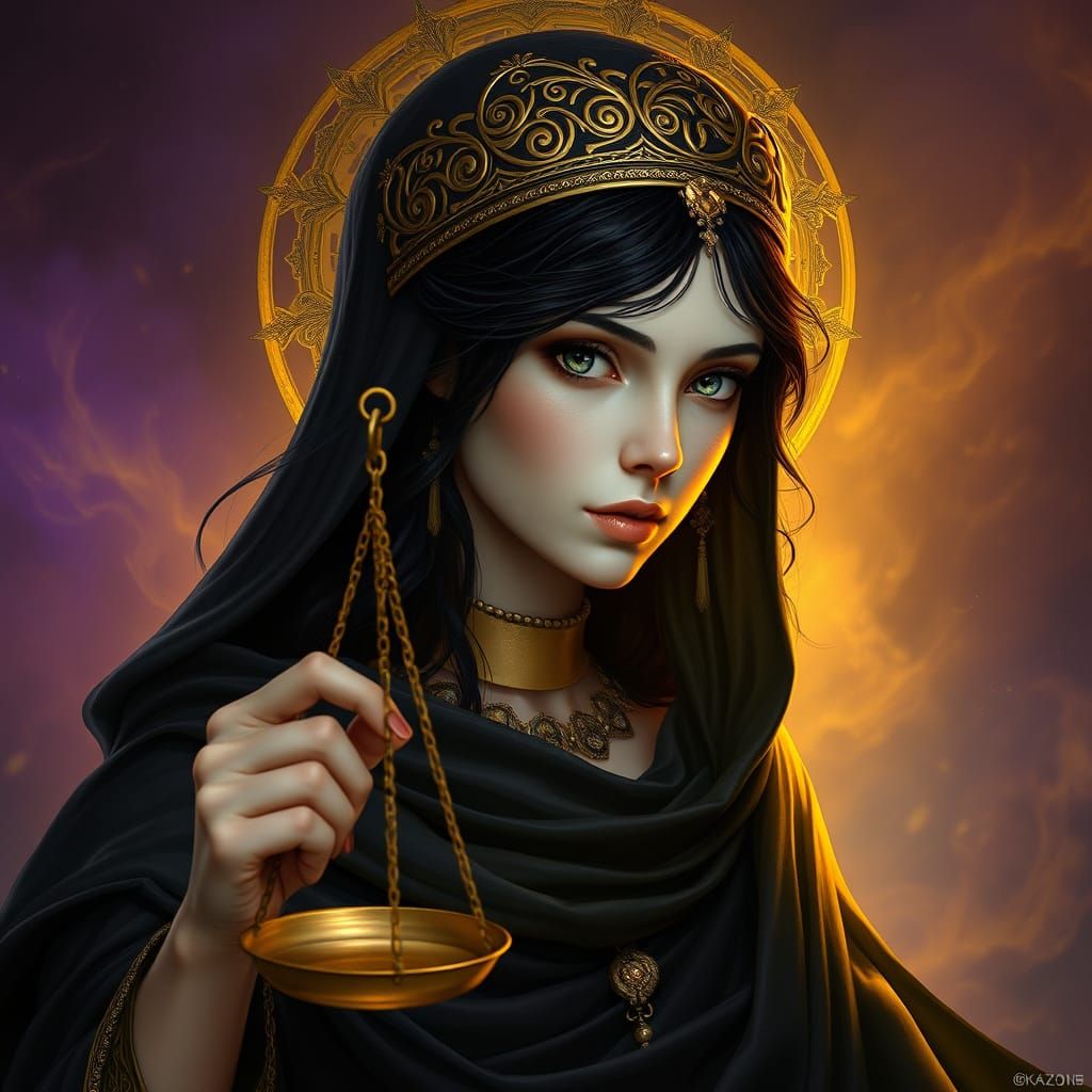 Ethereal Goddess of Fate