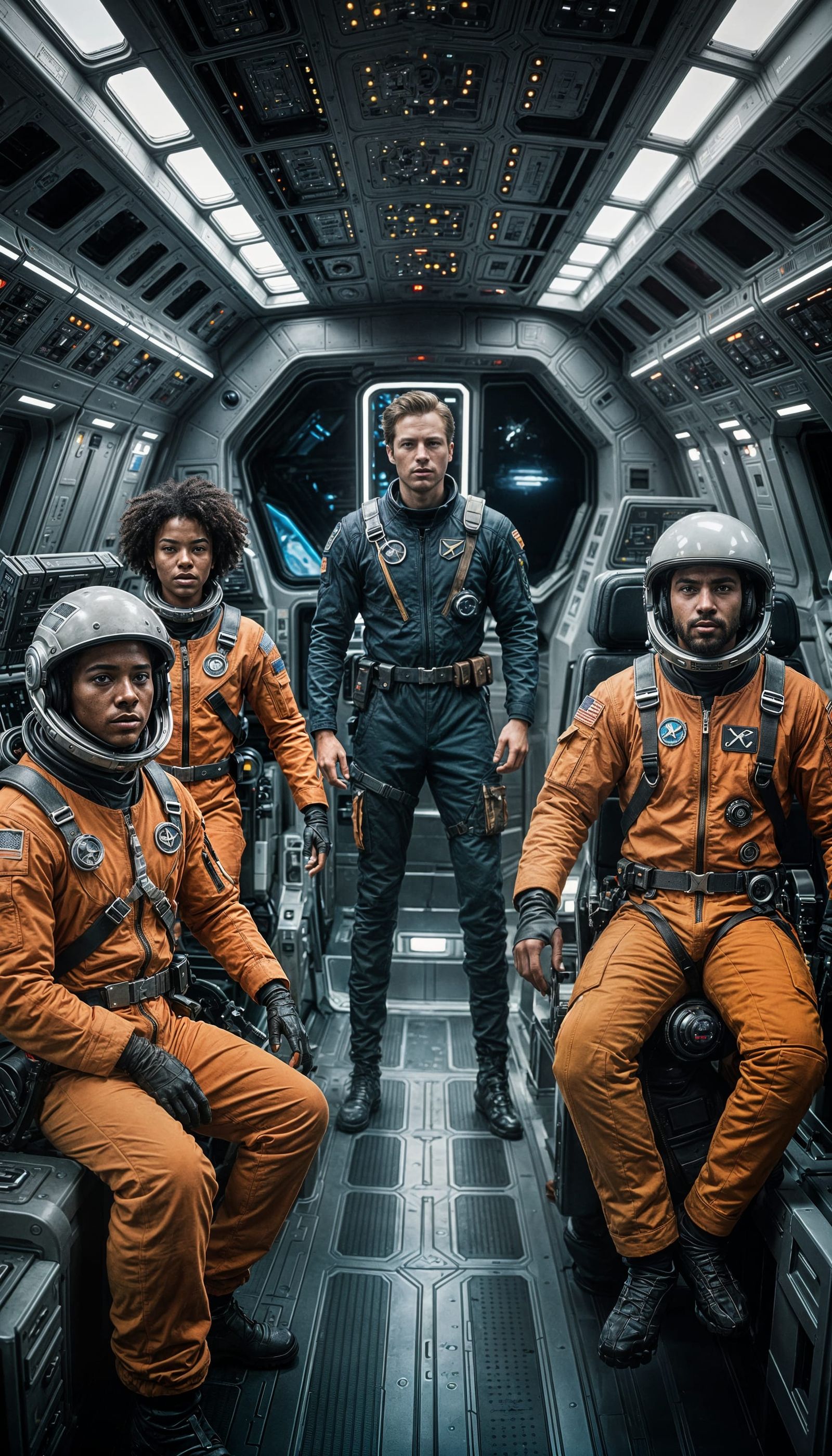 Diverse Starship Crew Ready for Launch