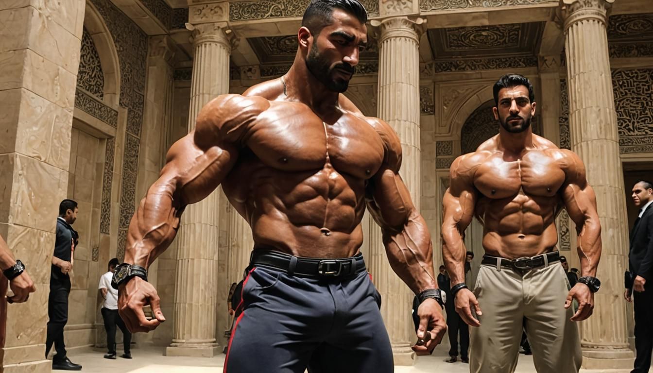 Alpha Bodybuilder Worshipped in Private