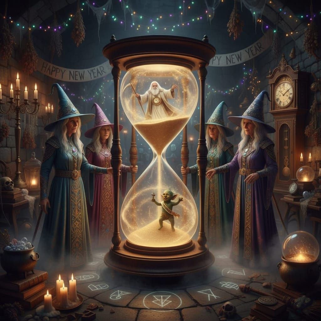 Mysterious Night Scene with Subtle Details