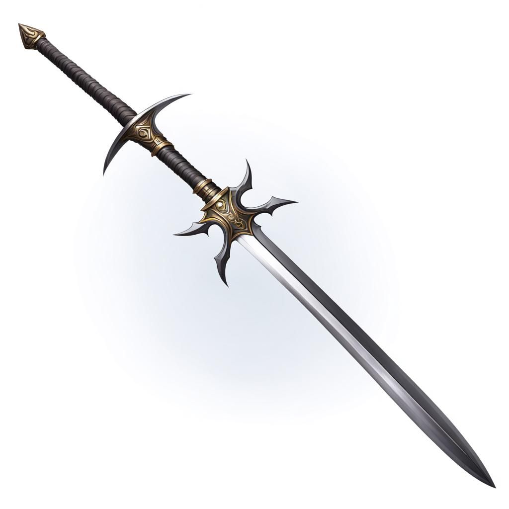 Glaive: Sharp Medieval Polearm Weapon