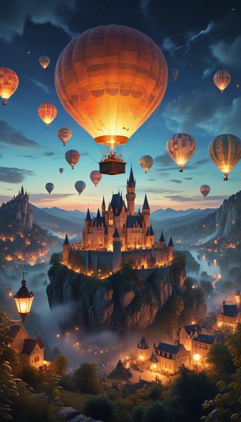 Whimsical Fantasy World of Wonder and Discovery