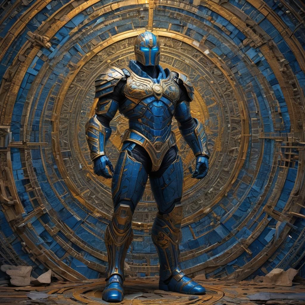 Guardian at the Border: Surreal Comic Book Art