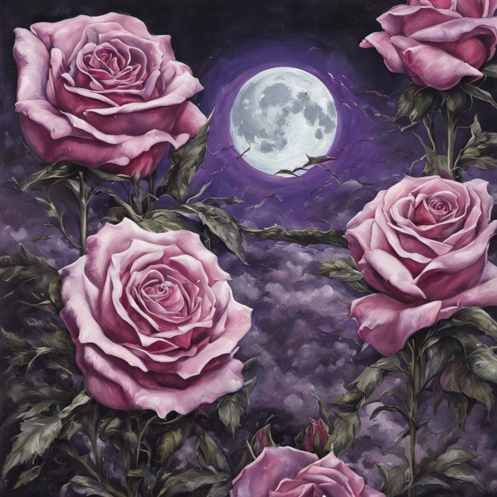 Lavender Moon Rose