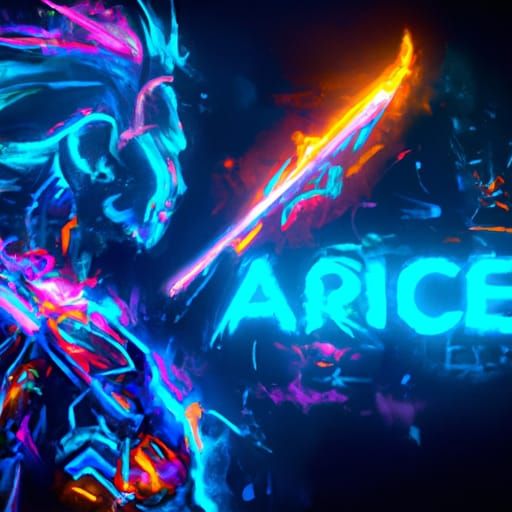 Neon Cyberpunk Scene Inspired by Arcane and Blade Runner