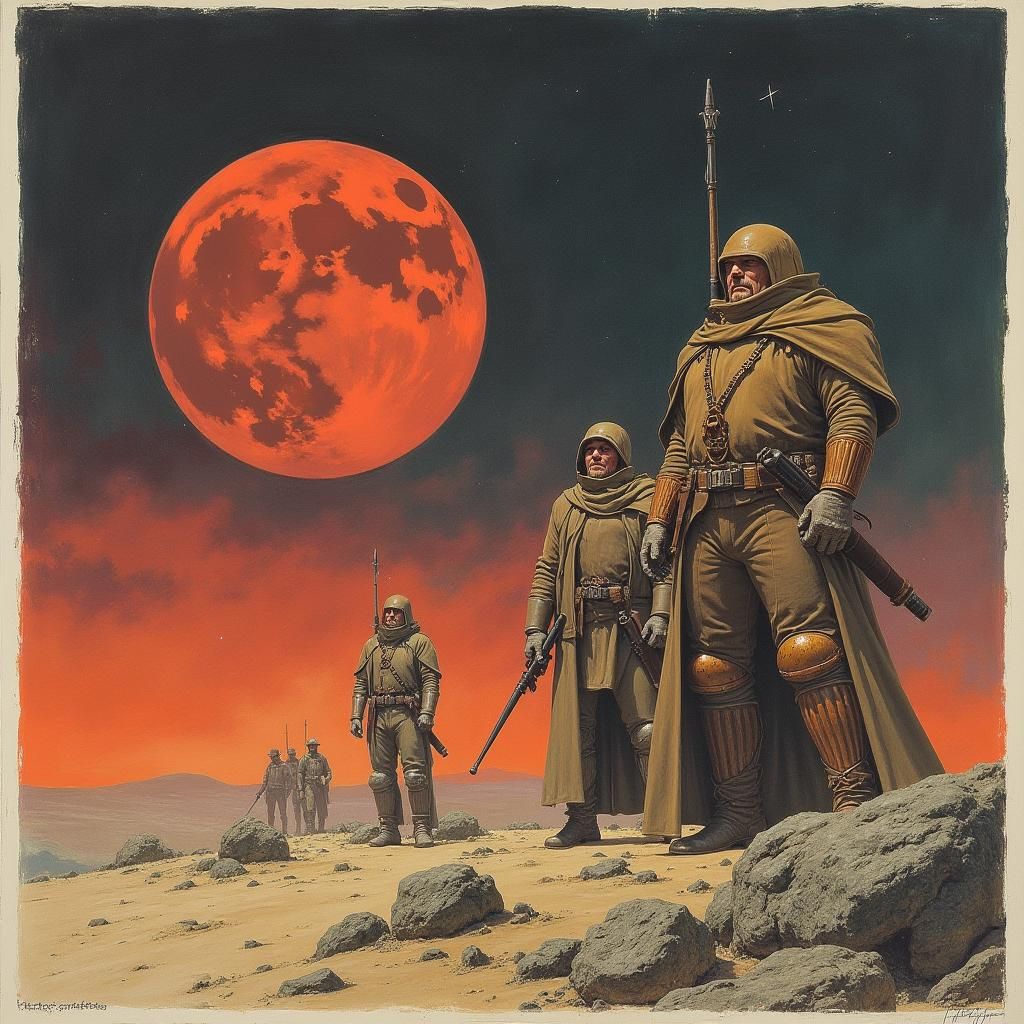 Sci-Fi Robotic Hand Ready for Action